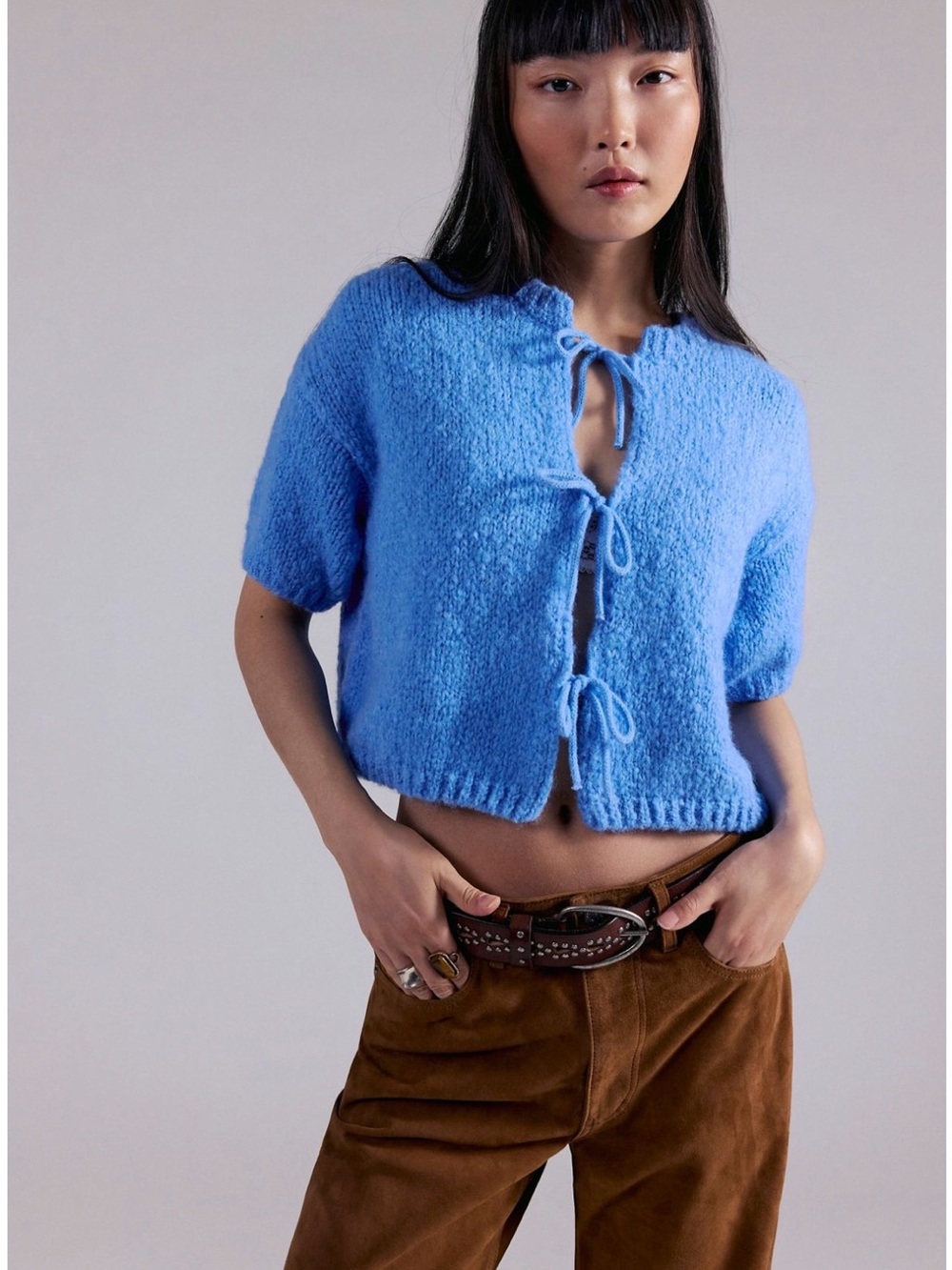 Free People Spring Day Cardi - Crystal Lake
